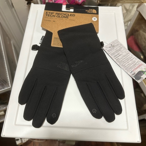 The North Face Black Insulated Gloves - Picture 1 of 7